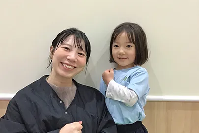 ひなこさんの保護者さまのインタビュー