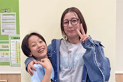 あおいさんの保護者さまのインタビュー