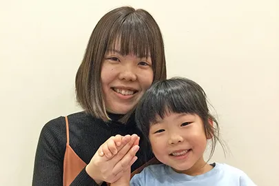 はるかさんの保護者さまのインタビュー