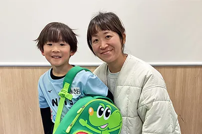 あきおさんの保護者さまのインタビュー