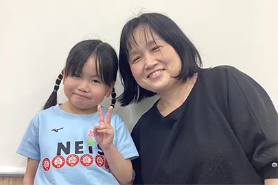 あいりさんの保護者さまのインタビュー
